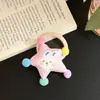 Diadema Nueva Estrella Coreana Cuerda para el Pelo de Bola de Niña Linda Alta Elasticidad y Duradera Banda de Goma para Coleta