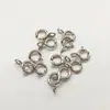 Accesorios DIY al por mayor Hebilla de Plata S925 de Primavera Hebilla para Collar Pulsera Hebilla de Conexión de Perlas Joyería Hebilla de Joyería