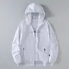 Roupas de proteção solar Verão masculino Leve Secagem rápida Seda Gelo Sensação de frescor Solta Casual plus size Roupas de proteção solar Jaqueta fina masculina Casaco