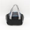 Bolsa Satchel Aislada Personalizada de Fábrica con Tela Oxford Empalmada de Color Contrastante Bolsa de Hielo Satchel de Ocio al Aire Libre Bolsa de Almuerzo para Estudiantes