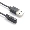 Cable de carga USB A a Pin Pogo de 2 pines con espaciado de 2.38, sonda magnética, impermeable