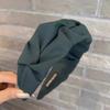 Diadema Avanzada Kink Arruga Sensación Diadema de Ala Ancha Presión Superior Craneal Pinza para el Cabello Pinza para el Cabello para Lavado Facial Maquillaje Pinza para el Cabello Tocado