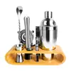 Conjunto de 10 Copos para Chicktail Pinno Transfronteiriço Aço Inoxidável Coqueteira de Cocktail Conjunto Completo para Bar Cocktail Chick Cup