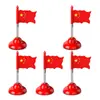 Enfeites de Bandeira Chinesa para Carro Balanço de Mola para Carro Bandeira Vermelha Bandeira para Retrovisor de Carro Suprimentos de Decoração para Motocicleta