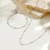 Pulsera de Ensamblaje con Cuentas de Plata de Ley S925 de Diseño Único Personalidad de Moda Tendencia Joyería Versátil Fabricante Mayorista