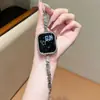 Adequado para relógios Apple Applewatch como S11, pulseira de metal com diamantes piscantes de dupla estrela iwatch se pulseira de relógio