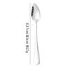 Cuchara de acero inoxidable 1010, cuchillo y tenedor de hotel, cuchara de postre, utensilios de cocina, cuchara sopera, cuchara grande creativa, regalo para sopa.
