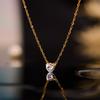Nuevo Collar de Acero de Titanio de Verano Yunyao para Mujer, Cadena Clavicular Original Personalizada, Joyería de Acero Inoxidable a la Moda, Artículo Popular de Transmisión en Vivo