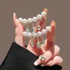 Broche com Franjas de Pérola, Estilo Vintage, Design de Luxo para Mulheres, Luxo de Nicho, Elegante Qipao, Vestido com Corrente de Liga
