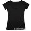 Fornecer camiseta feminina de poliéster 165g com absorção de umidade e tecido de favo de mel de secagem rápida