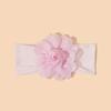 Comercio exterior Europa y Estados Unidos verano niños accesorios para el cabello bebé nuevo tejido malla flor tocado elástico nailon material cabello banda