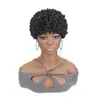 Comércio exterior cabelo crespo curto dreadlock adorno de cabeça fibra química africana pequeno cacho adorno de cabeça cacho parafuso adorno de cabeça para pessoas negras Amazon