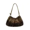 Bolsa Esponjosa Otoño e Invierno Mujer 2026 Nueva Versátil Bolso Cruzado de Moda Bolso de Hombro Único Bolso de Piel de Invierno