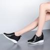 Zapatos Casuales para Mujer de Moda de Nicho, Zapatos sin Cordones de Suela Gruesa que Aumentan la Altura, Corte Profundo, Nuevos Primavera 2026, Puntera Redonda