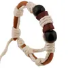 Comercio exterior exportación joyería joyería pequeña al por mayor pulsera tejida de piel de vaca pulsera de cuero vintage joyería de tienda de 2 yuanes