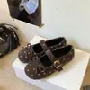 Zapatos Mary Jane Redondos de Lunares Retro Coreanos con Aumento de Altura Oculto, Zapatos Bajos de una Sola Hebilla, Zapatos Planos de Ballet, Mocasines Franceses de Principios de Otoño para Mujer