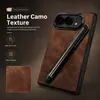 Adecuado para iPhone Duo, este estuche para teléfono presenta un patrón de camuflaje, una ranura para bolígrafo y un protector de pantalla integrado, proporcionando protección completa contra caídas y arañazos.