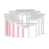 Sacos auto-selantes para lanches de PE transparente em estoque para atacado, sacos de selagem espessados, sacos plásticos para embalagem de alimentos, sacos de selagem porcionados