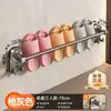 Estante para Zapatillas con Ventosa Baihan Estante de Almacenamiento para Zapatillas de Baño Sin Taladro Organizador de Zapatos Montado en la Pared del Baño