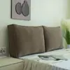Almofada de Cabeceira Transfronteiriça, Encosto Tridimensional de Combinação de Pão, Almofada Lombar para Janela de Canto, Almofada de Sofá Removível e Lavável