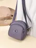Bolso Bandolera para Mujer Lona 2026 Nuevo Impermeable Tela Oxford Mini Pequeño Bolso Multifuncional para Teléfono Móvil Billetera para Monedas