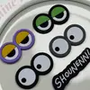 Parches Oculares de Goma Suave de PVC de Dibujos Animados Transfronterizos Pegatinas Personalizadas para Tazas Accesorios DIY Imanes para Refrigerador Accesorios Decorativos Charms para Zapatos Clog