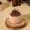 Difusor de Aroma de Piña de Madera Maciza en Stock para Escritorio de Oficina, Difusor de Aceites Esenciales sin Llama, Pieza Decorativa de Alta Gama, Portátil