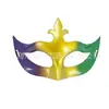 Máscara de Raposa Meia-Face para Festa de Mulheres, Plástico para Baile de Máscaras Carnavalesco Estilo Spray Retro, Estilo Vintage Três Cores