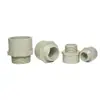 Pph Rosca Macho Directa Plástico Resistente a Altas Temperaturas Junta de Rosca Macho Industrial Química Fusión en Caliente Socket Junta de Rosca Macho