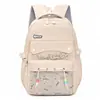 Mochila escolar para mujer estilo ins college, simple y elegante, mochila de gran capacidad para chicas de secundaria y preparatoria, mochila ligera
