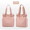 Nova Bolsa de Ombro de Lona Bolsa de Tecido de Nylon Transfronteiriça Japonesa Grande Capacidade Multibolsos Bolsa de Mão Casual