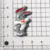 Animales Felices de Resina DIY Pegamento de Crema Funda para Teléfono Móvil Pasador Casero Imán para Refrigerador Hebilla de Zapato Accesorios