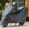 Funda de lluvia universal para vehículo eléctrico, funda para motocicleta, poncho de lluvia, funda engrosada a prueba de polvo, funda de protección solar para bicicleta eléctrica