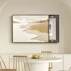 Pintura Decorativa para Cobrir Caixa de Distribuição Elétrica, Sem Necessidade de Furar, Pintura Suspensa Estilo Nórdico de Luxo Leve, Pintura de Tampa para Caixa de Distribuição com Tema Marítimo