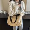 Bolsa feminina nova bolsa transversal de ombro com estampa de tecido Oxford para estudantes universitários bolsa tote de grande capacidade