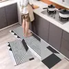 Alfombrillas de suelo duraderas y resistentes a las manchas, alfombras de cocina, felpudos de baño, alfombras de entrada, felpudos en estilo minimalista wabi-sabi