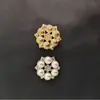 Flor de Perla al por Mayor Accesorios DIY Materiales Accesorios para el Cabello Plato de Flor Hebilla de Pedrería Decoración de Teléfono Accesorios de Aleación DIY