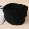 Calentador de cuello de cachemira para hombres y mujeres, bufanda, protección para el cuello, cálido, versátil, jersey, tejido de punto, simple, suave, ceroso, de alta gama, grueso