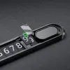 Placa de teléfono móvil para coche, placa de estacionamiento temporal para coche, placa de matrícula móvil, soporte para número de teléfono móvil, tarjeta de movimiento para coche