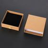 Caja de Papel Kraft Roja, Blanca y Azul para Collar, Anillo, Joyería, Pulsera, Dibujada, Caja de Embalaje para Joyería, Caja de Regalo, Personalización