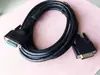 Cable de Conexión de Tarjeta de Movimiento de Tres Ejes para Control de Máquina de Grabado Cable de Datos Extendido de 15 Pines con Anillo Magnético 3.6m Color Aleatorio Blanco y Negro