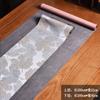 Tapete de Chá Brocado Novo Chinês Impermeável Tecido para Mesa de Chá Caminho de Mesa Zen Luxo Leve Jacquard Sofisticado Tapete de Chá Longo Toalha de Mesa para Chá