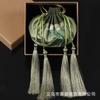 Novo estilo chinês Dragon Boat Festival Sachet Pingente Antigo Sachê Bordado Bag Hanfu Acessórios Lotus Bag Tassel