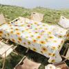 Toalha de mesa para piquenique ao ar livre, à prova d'água, à prova de óleo, protetor solar, tenda, cobertura de mesa, pano para acampamento, atmosfera de acampamento, toalha de mesa