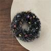 Outono e inverno bonito de pelúcia donut toalha anel anel de cabelo de alta elasticidade não machuca cabelo rabo de cavalo cabelo corda bola cabeça elástico