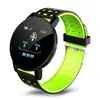 D20 Macaron Y68 D18S 116Plus Pulseira Inteligente Esportiva Monitoramento de Frequência Cardíaca e Sono Dropshipping