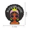 Patch Bordado Dia da Independência Preto Decoração de Roupa Patch Patch Bordado Bebê Preto Computador Insígnia de Menina Pequena