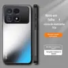 Adequado para Capa de Celular Fosca Redmi Turbo5Max, Capa de Acrílico Redmi K100Pro, Capa Protetora Redmi Note17