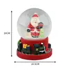 Amazon para Papá Noel creativo bolsa de dinero portátil bola de cristal escritorio personalizado adornos de regalo Nochebuena