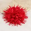 Estilo Coreano Tela de Rosa Flores Hechas a Mano Accesorios para Ropa Accesorios DIY Flores para Zapatos Pines de Broche Productos Semiacabados Fábrica de Flores de Tela